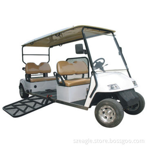 Electric Handicapped Vehicles for Disabled people, CE-passed, with Hydraulic Ramp